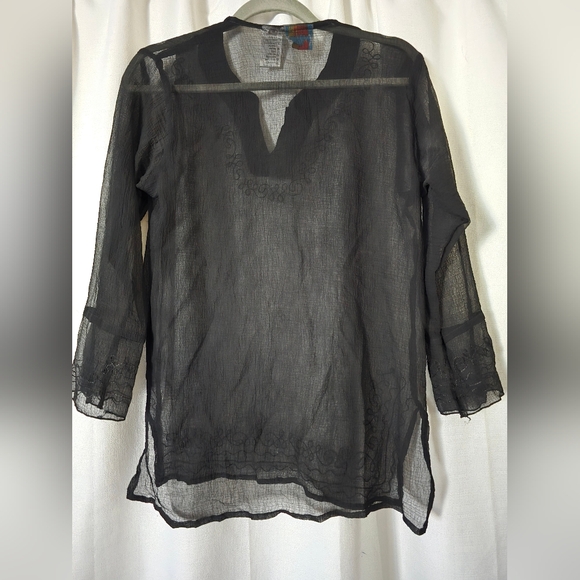 Sand N Sun Bathing Suit Cover Top Size Small - Picture 5 of 5